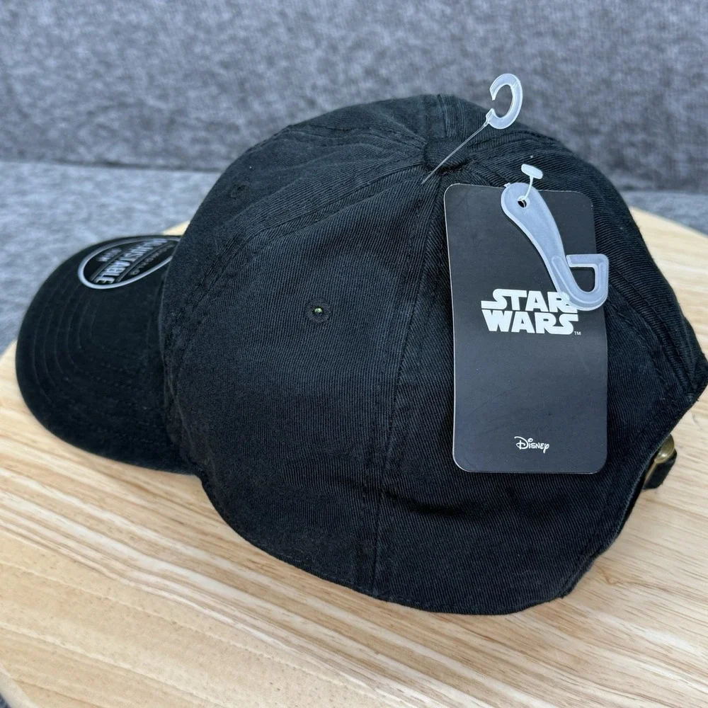 STAR WARS The Child Grogu Dad Hat‎ OSFM Black Adjustable Baseball Cap Bioworld